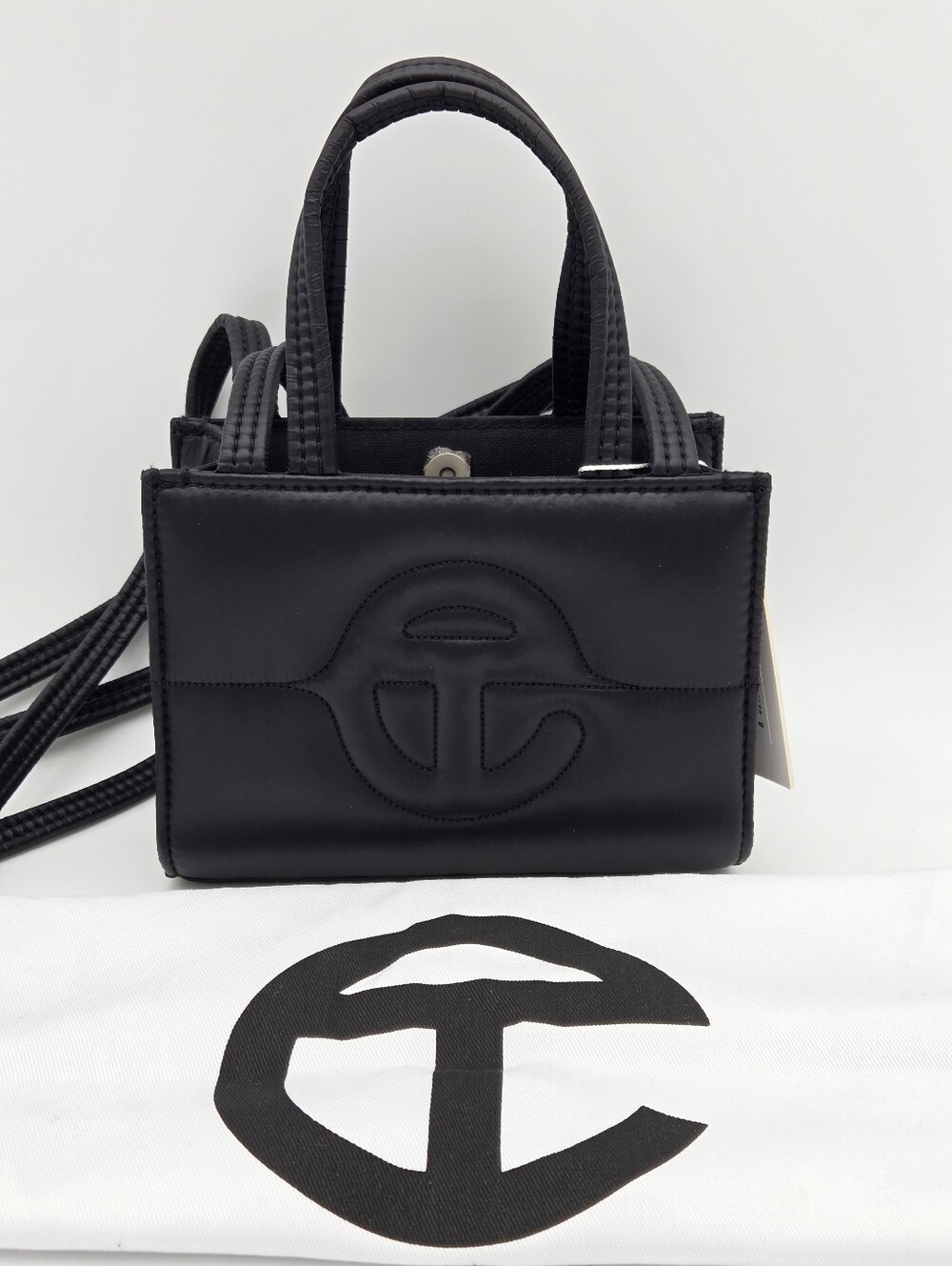 Telfar Small Puff Shopper - Black
